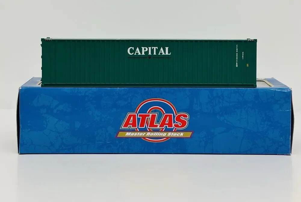 Atlas Master O Gauge Capital Lease 40' Container w/ Pins #806778 4013-1 New